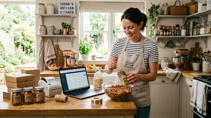 Efisiensi operasional bisnis modal kecil dari rumah